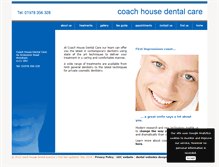 Tablet Screenshot of cosmeticdentistwrexham.co.uk